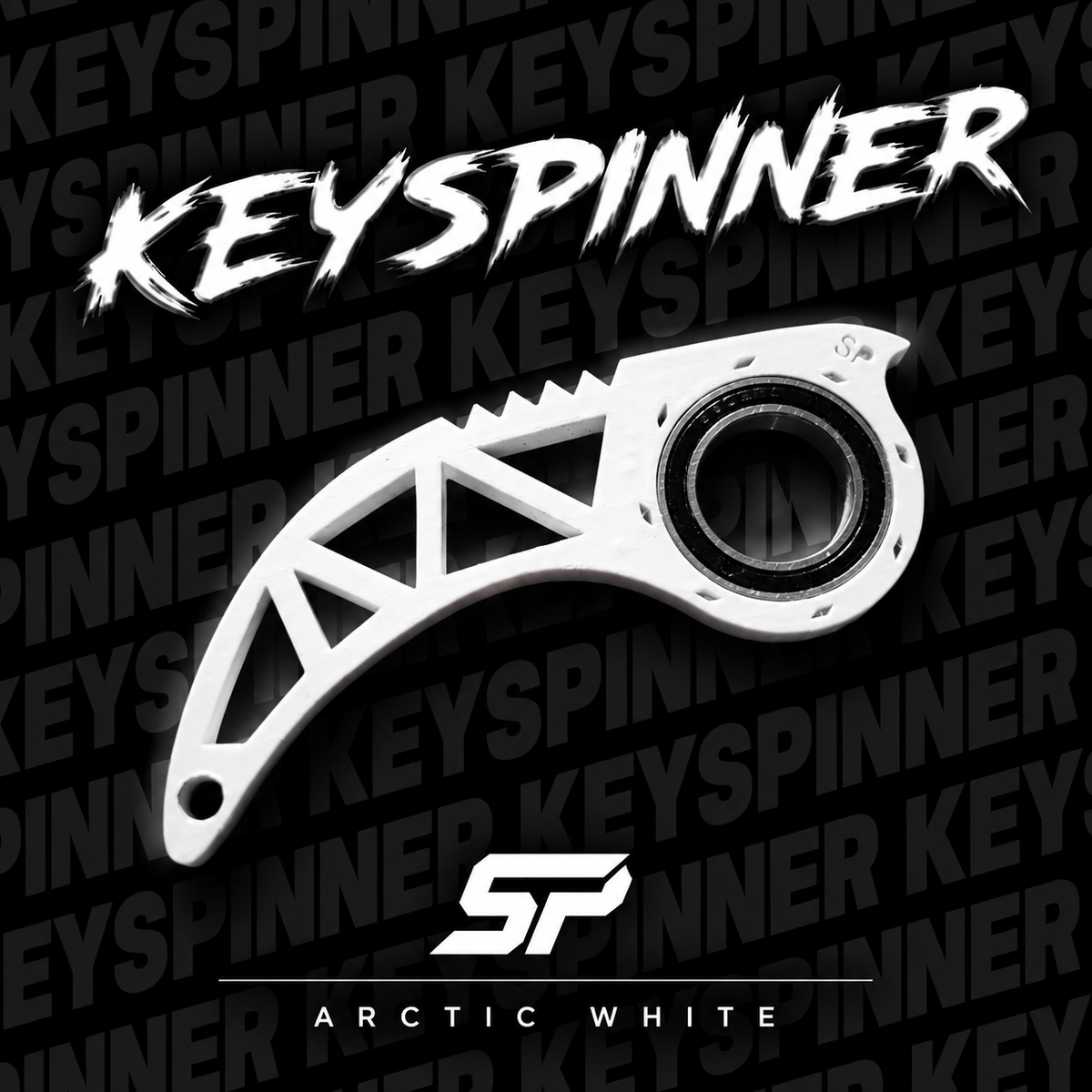 Keyspinner Arctic White